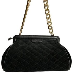 Russel & bromley black quilted bag